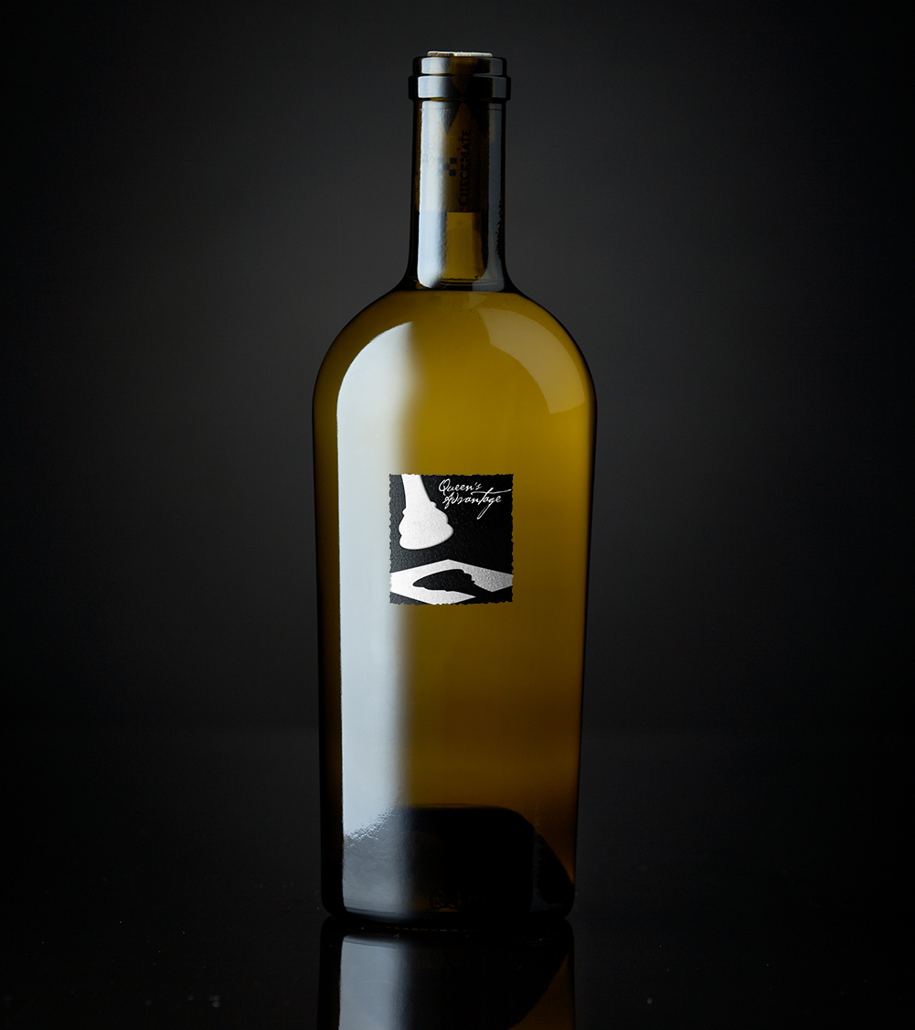 CheckMate Winery Queen's Advantage Chardonnay Bottle Shot