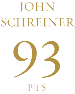 Wine Accolade - 93 Points - John Schreiner