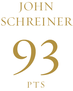 Wine Accolade - 93 Points - John Schreiner